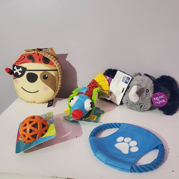 Source Unknown Other - Variety of dog toys medium/large dog set of 5